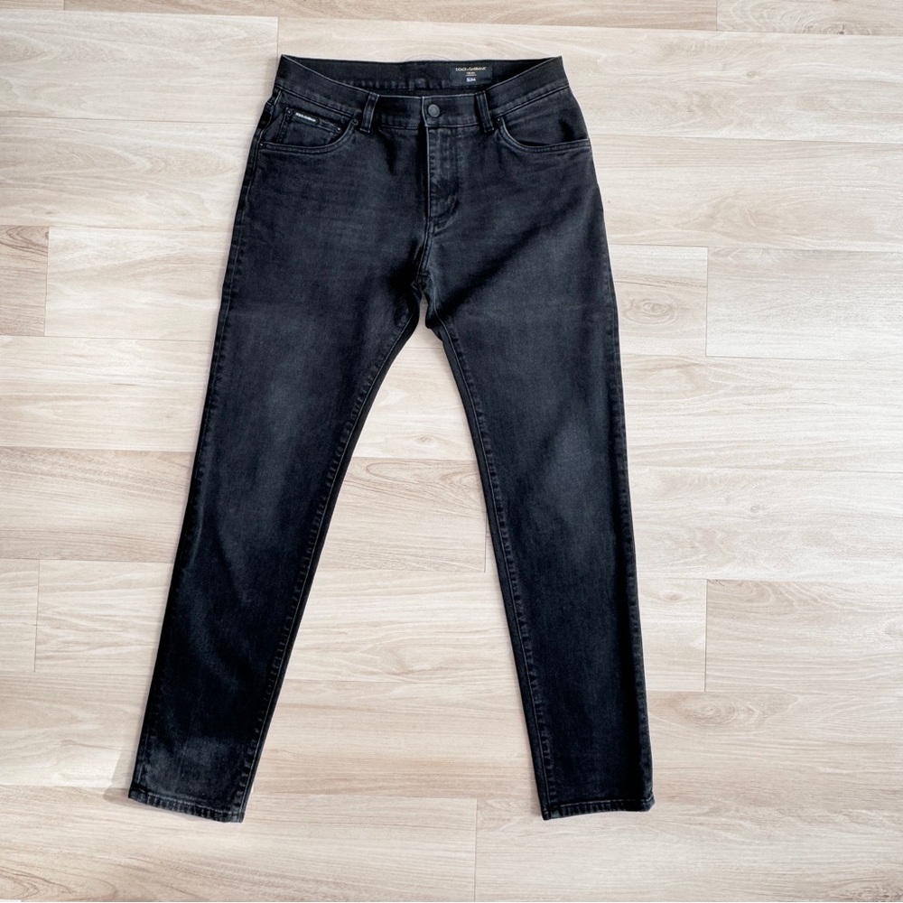 Dolce & Gabbana Black Slim Jeans